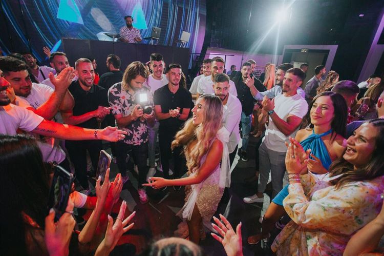 מסיבת החתונה באולם האירועים במרכז (צילום: ברנדו צלמים)