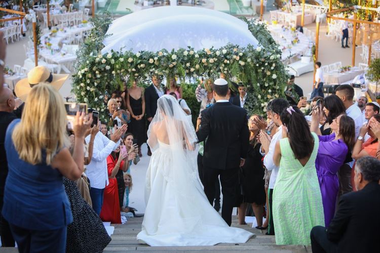 החופה המרגשת בחוות רונית  (צילום: עדי כהן צדק)