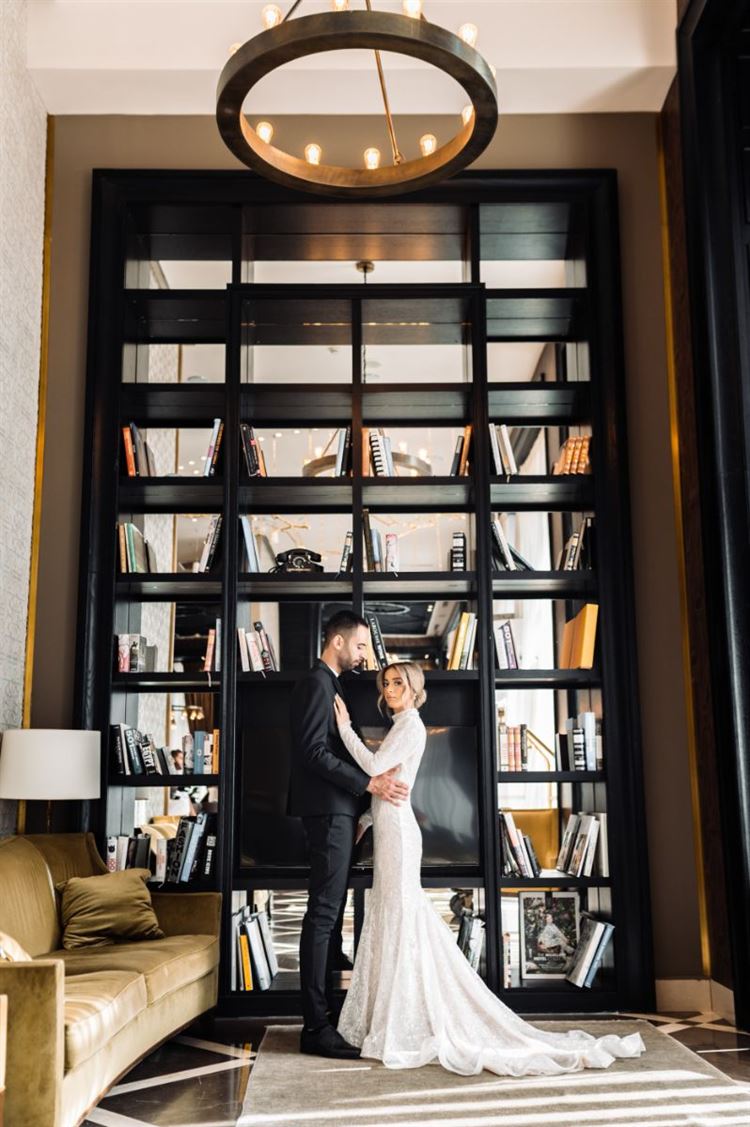 הזוג המאושר, הודיה ואביתר (צילום: אלכס ודוד)