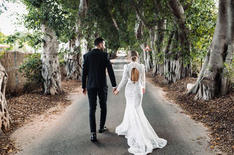 צילומי זוגיות, החתונה של הודיה ואביתר (צילום: אלכס ודוד)