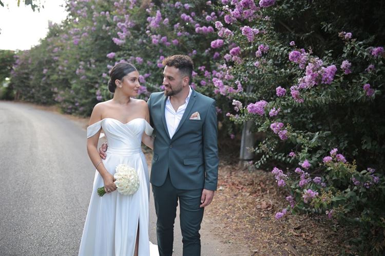 החתונה של קוראל חכמון וליאור שמש (צילום: אבשלום זוהר)