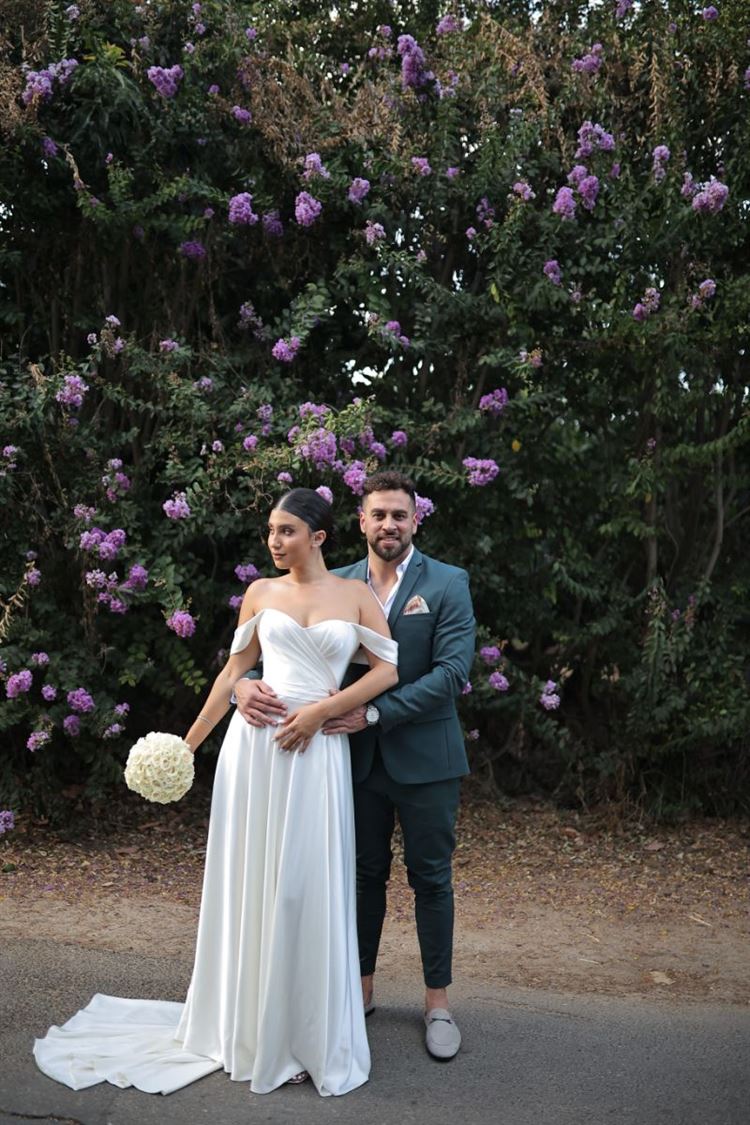 החתונה של קוראל חכמון וליאור שמש (צילום: אבשלום זוהר)