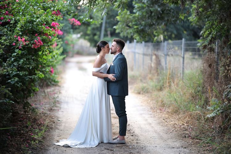 החתונה של קוראל חכמון וליאור שמש (צילום: אבשלום זוהר)