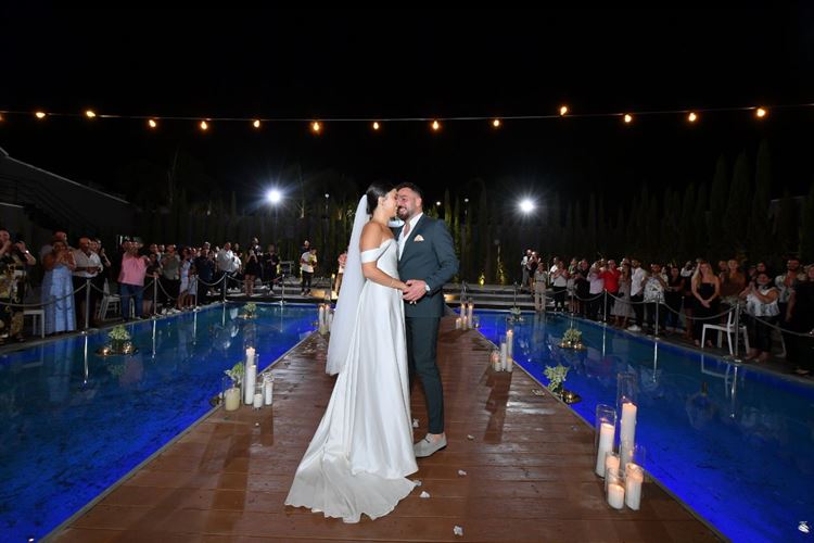 החתונה של קוראל חכמון וליאור שמש (צילום: אבשלום זוהר)