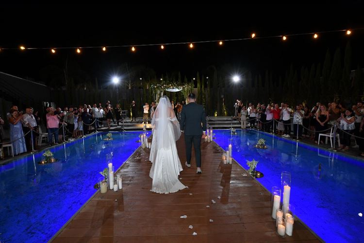 החתונה של קוראל חכמון וליאור שמש (צילום: אבשלום זוהר)