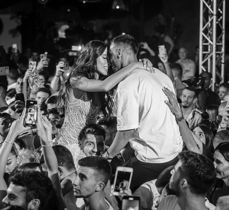 החתונה המדברית של נטע ושיר (צילום: ערן בארי)