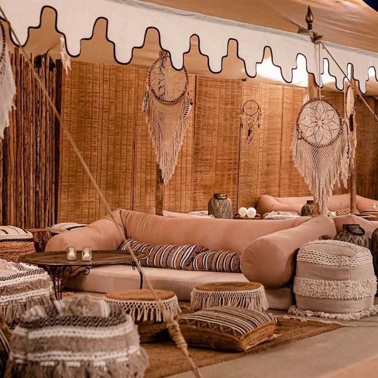 החתונה המדברית של נטע ושיר (צילום: ערן בארי)