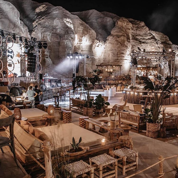 החתונה המדברית של נטע ושיר (צילום: ערן בארי)