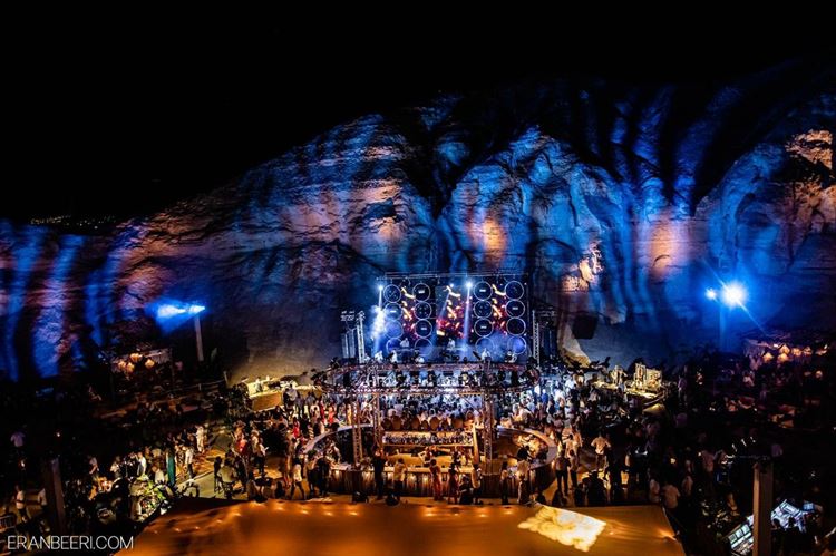 החתונה המדברית של נטע ושיר (צילום: ערן בארי)