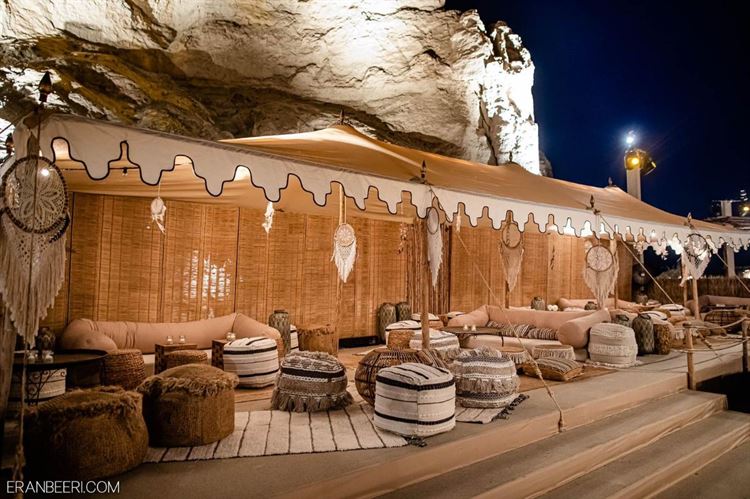 החתונה המדברית של נטע ושיר (צילום: ערן בארי)