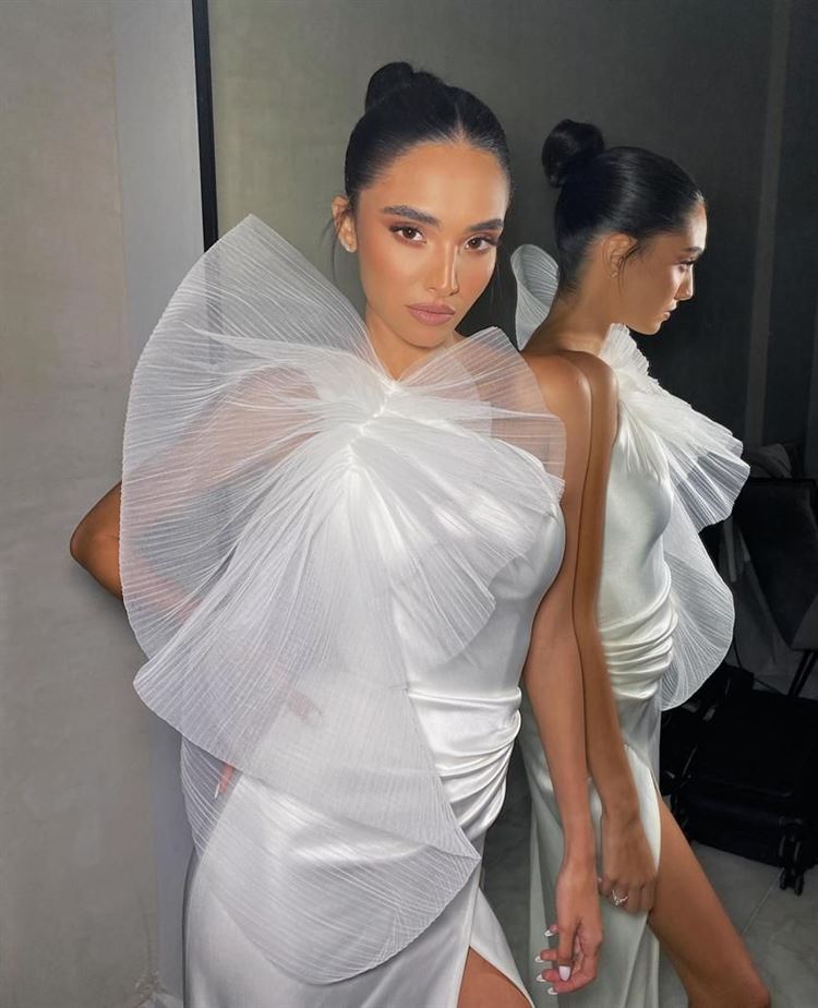 נועה מהממת בשמלה של המעצב אלון ליבנה (אבשלום זוהר)