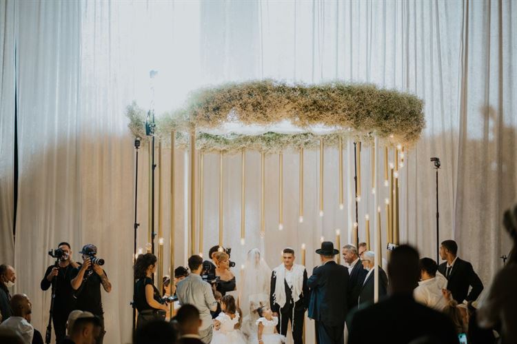 החופה במתחם האירועים אליבא (צילום: אבשלום זוהר)