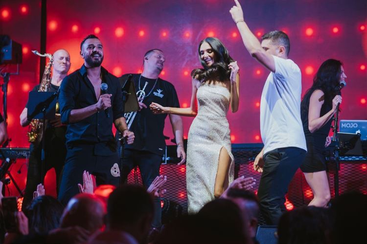 איתי לוי בחתונה של נועה ואופיר (צילום: אבשלום זוהר)