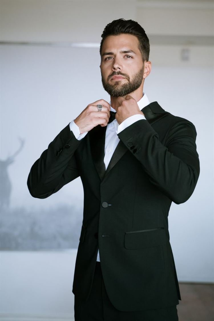 גם החתן מוכן, אסף (צילום: אלמוג גבאי)