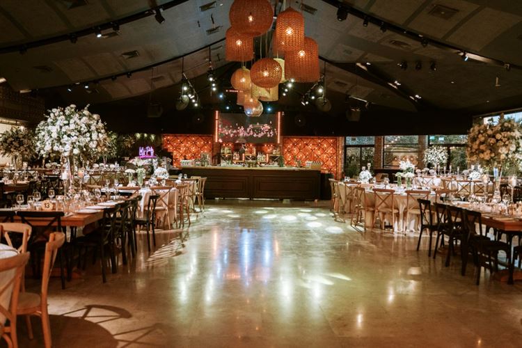 עיצוב האולם, החתונה של שיר ואסף (צילום: אלמוג גבאי)