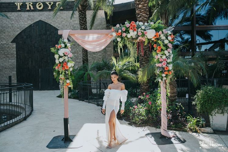 הצצה אל מתחם האירועים 'טרויה' (צילום: יחצ)