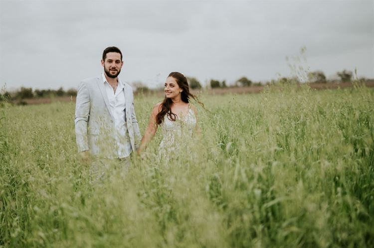 החתונה של עומר ויובל (צילום: יניב סופר)