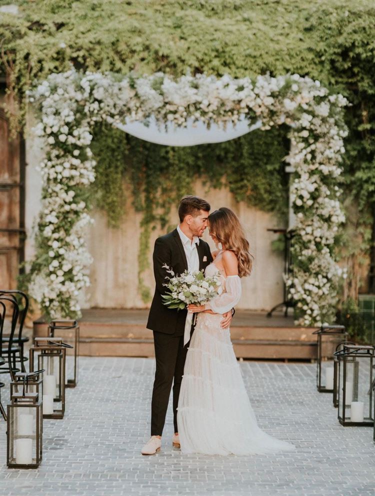 החופה, החתונה של מאיה רוזמן ואור שרצר (צילום: איה ואבי)