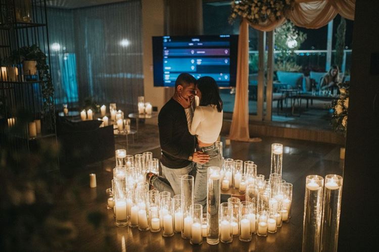 הצעת הנישואים של נועה מסיקה (צילום: אלבום פרטי)