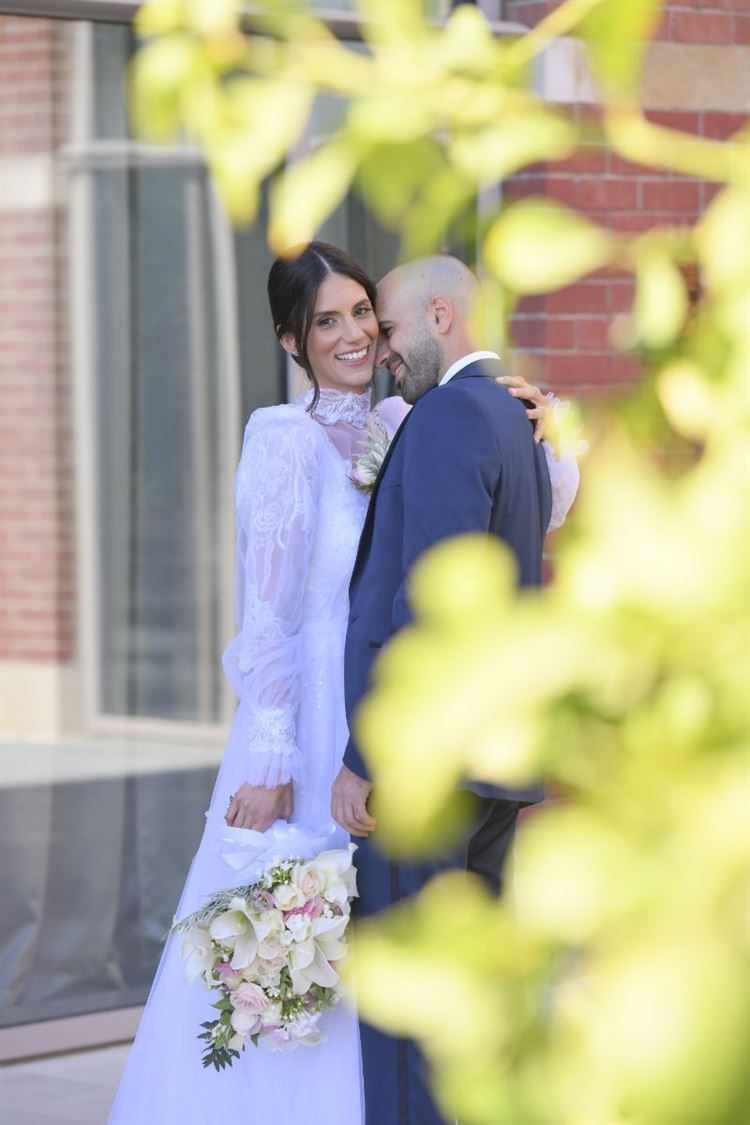 החתונה של שיר ועמרי (צילום: אסף דוד)