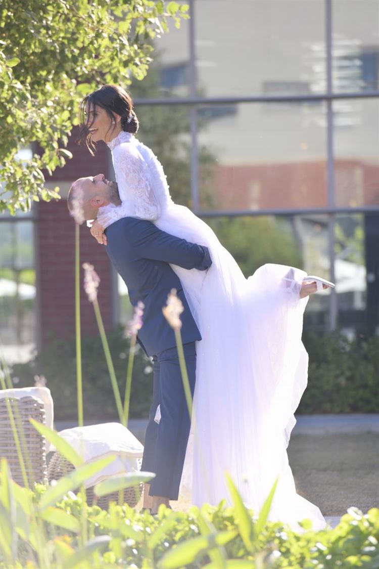 החתונה של שיר ועמרי (צילום: אסף דוד)