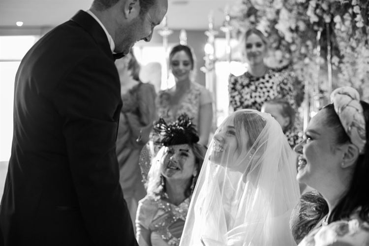 החתונה של אמונה ואריאל (צילום: חיים אפריאט)