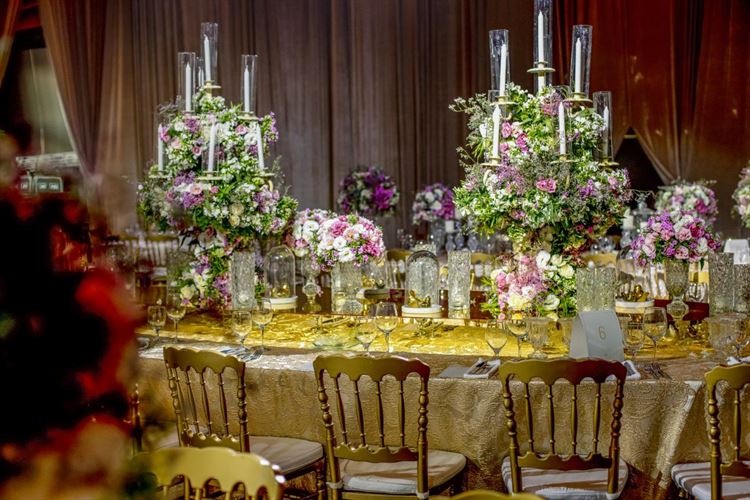 עיצוב אולם האירועים (צילום: חיים אפריאט)