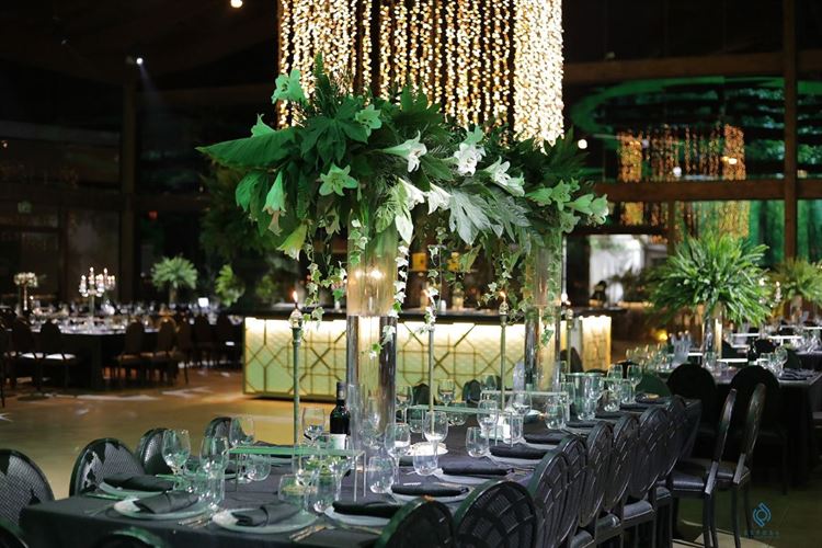 עיצוב אולם האירועים טרויה באשדוד (צילום: איגור קרטור)