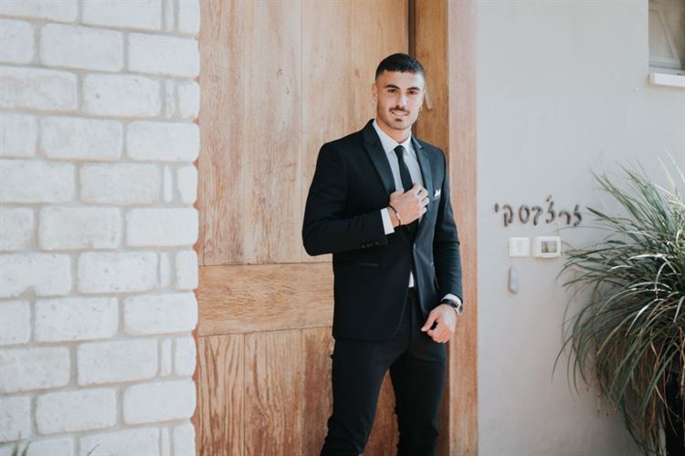 החתן המאושר, פז (צילום: שי בוזגלו)