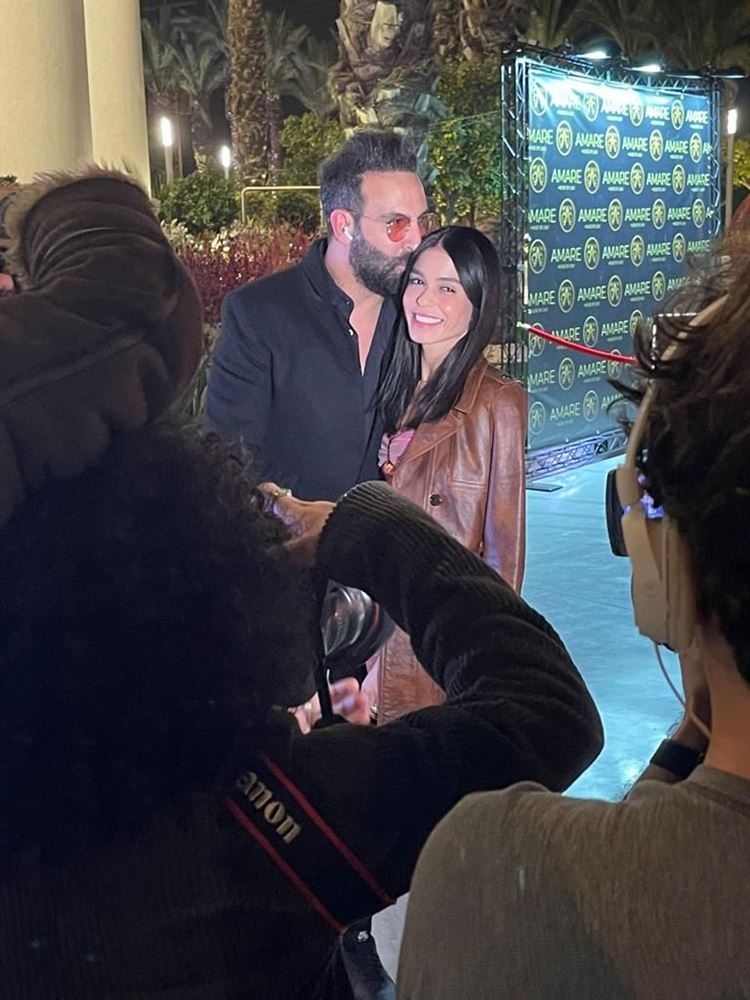 מיכל וניר ויצמן משדרים עסקים כרגיל (צילום: מתחם האירועים אמארה)