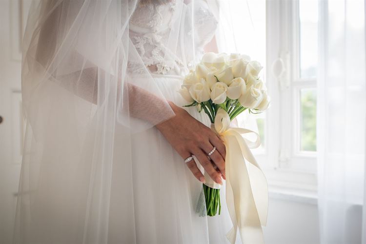 החתונה של נועה לוי ודוד מרציאנו (צילום: חיים אפריאט)