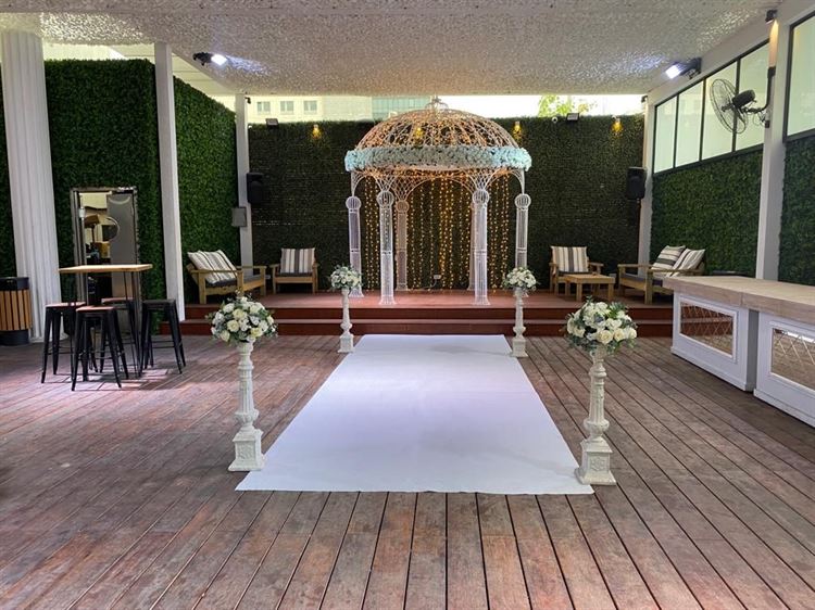 הצצה אל מתחם האירועים 'דה וואן' (צילום: וואלה! מזל טוב)