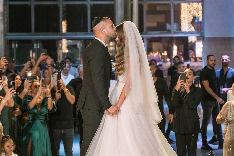 חופה באולם האירועים אליבא (צילום: אלמוג גבאי)