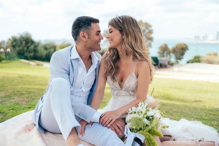 החתונה של אזמרגד ורועי לוי (צילום: סוף כהן)