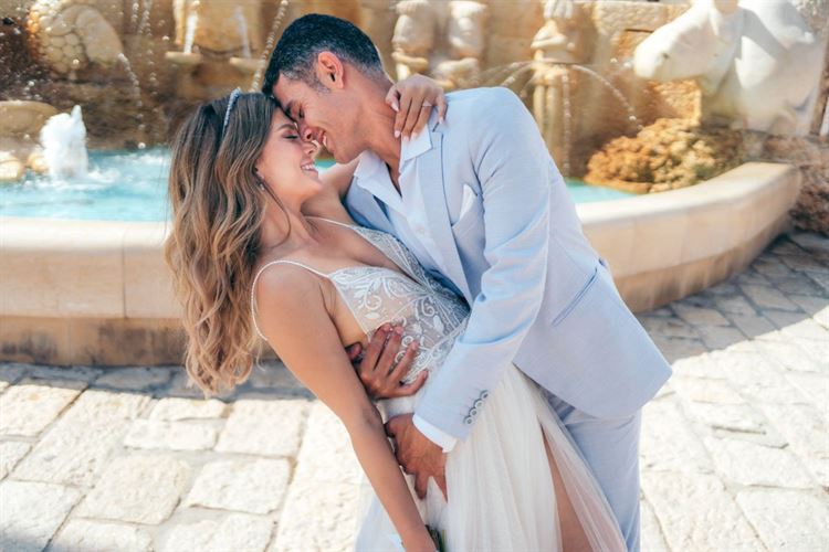 החתונה של אזמרגד ורועי לוי (צילום: סוף כהן)