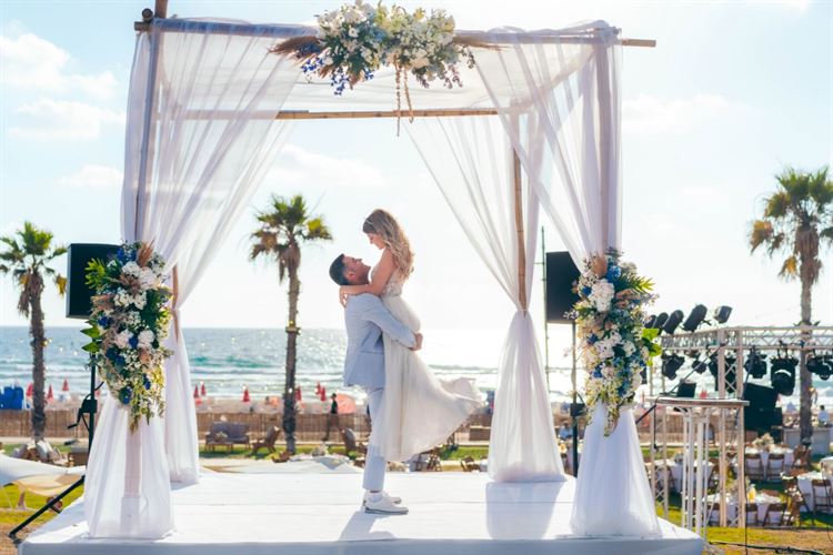 החתונה של אזמרגד ורועי לוי (צילום: סוף כהן)