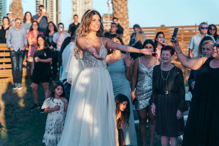 החתונה של אזמרגד ורועי לוי (צילום: סוף כהן)