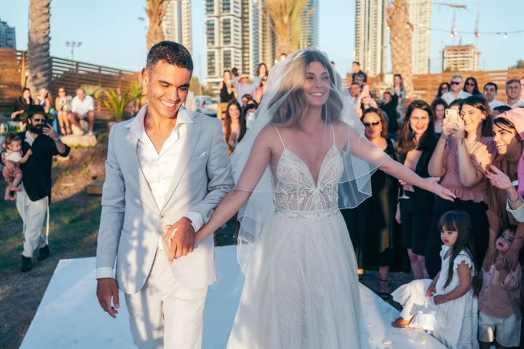 החתונה של אזמרגד ורועי לוי (צילום: סוף כהן)