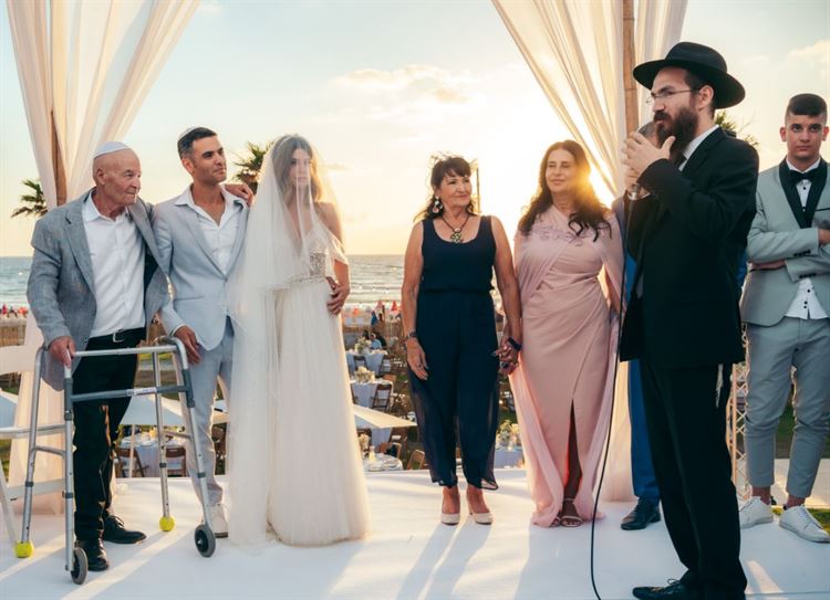 החתונה של אזמרגד ורועי לוי (צילום: סוף כהן)
