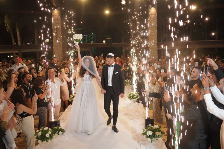 החופה במתחם האירועים טרויה, החתונה של קוראל וחיים (צילום: קמליה)