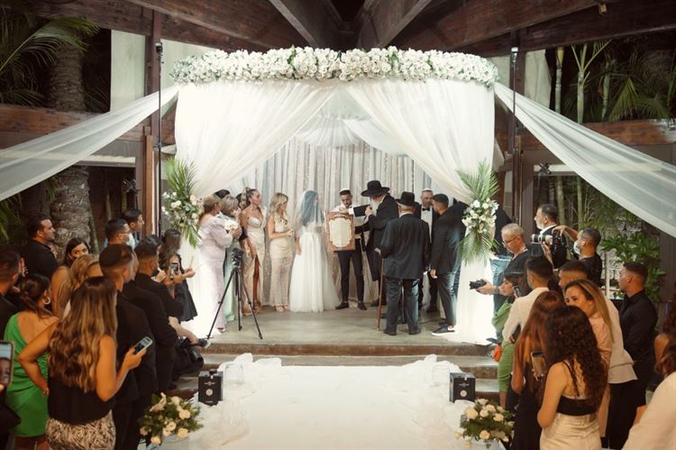 החתונה של קוראל וחיים (צילום: קמליה)