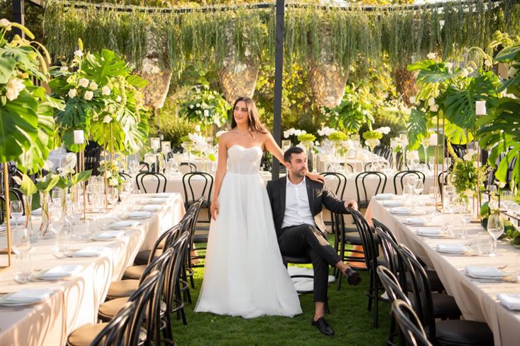 החתונה של דניאל ומתן (צילום: חיים אפריאט)