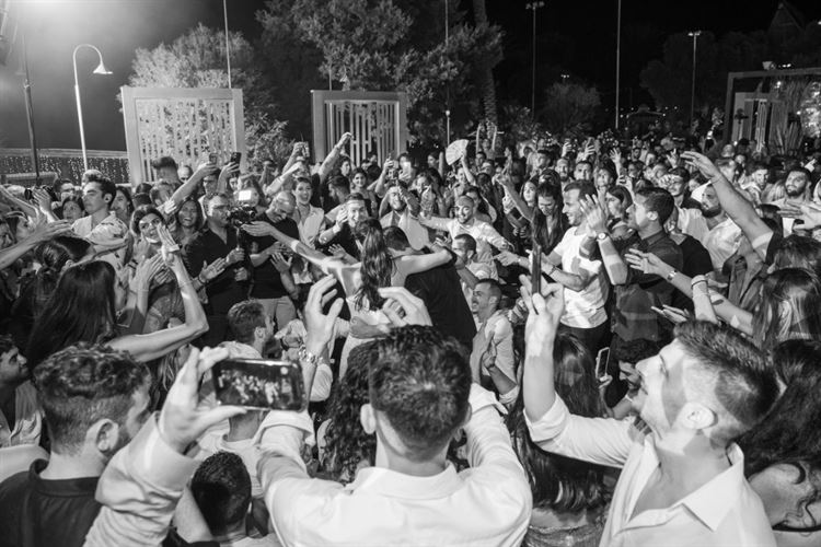 החתונה של דניאל ומתן (צילום: חיים אפריאט)