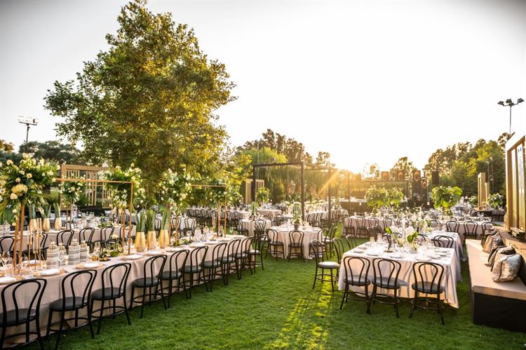 מתחם האירועים המעוצב חוות רונית (צילום: חיים אפריאט)