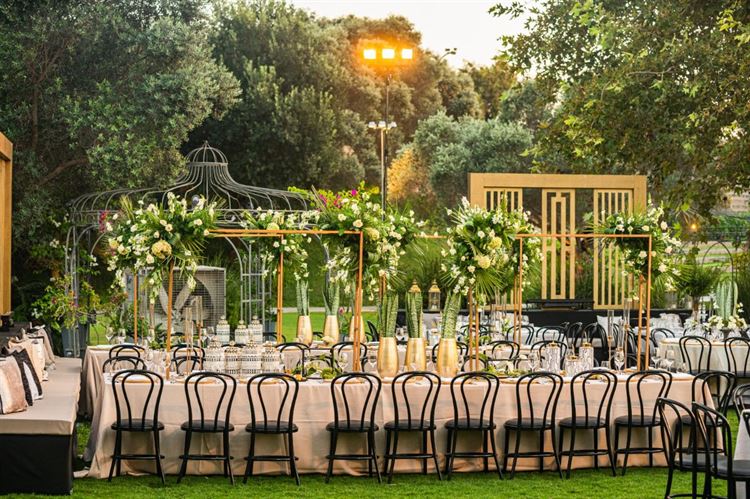 מתחם האירועים המעוצב חוות רונית (צילום: חיים אפריאט)