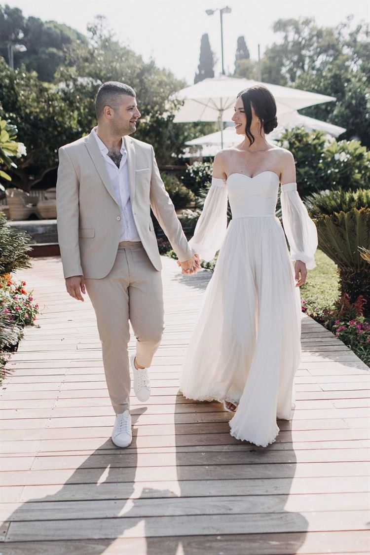 צילומי זוגיות, החתונה של סיון ומתן (צילום: תום סיימון)