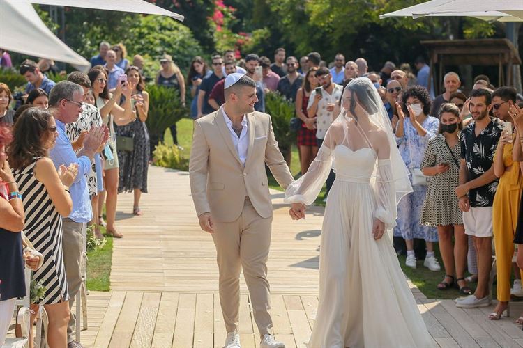 בדרכם לחופה, סיון ומתן (צילום: תום סיימון)