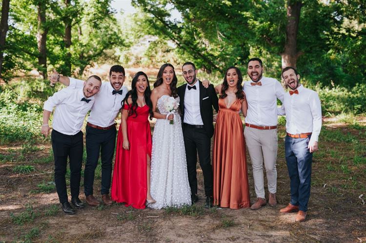 החתונה של רון ועדן (צילום: לבנה צלמים)