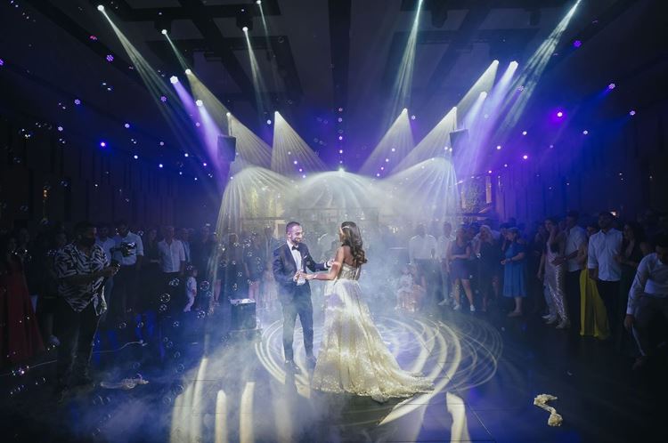 ברחבת הריקודים, החתונה של רון ועדן (צילום: לבנה צלמים)