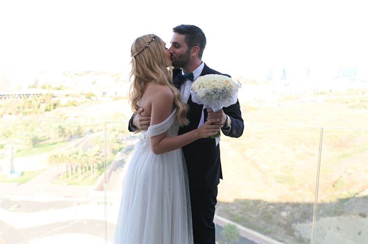 החתונה של הילי ודניאל ספושניק (צילום: מומנטוס)